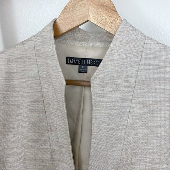 Lafayette 148 / structured blazer - Picture 3 of 6